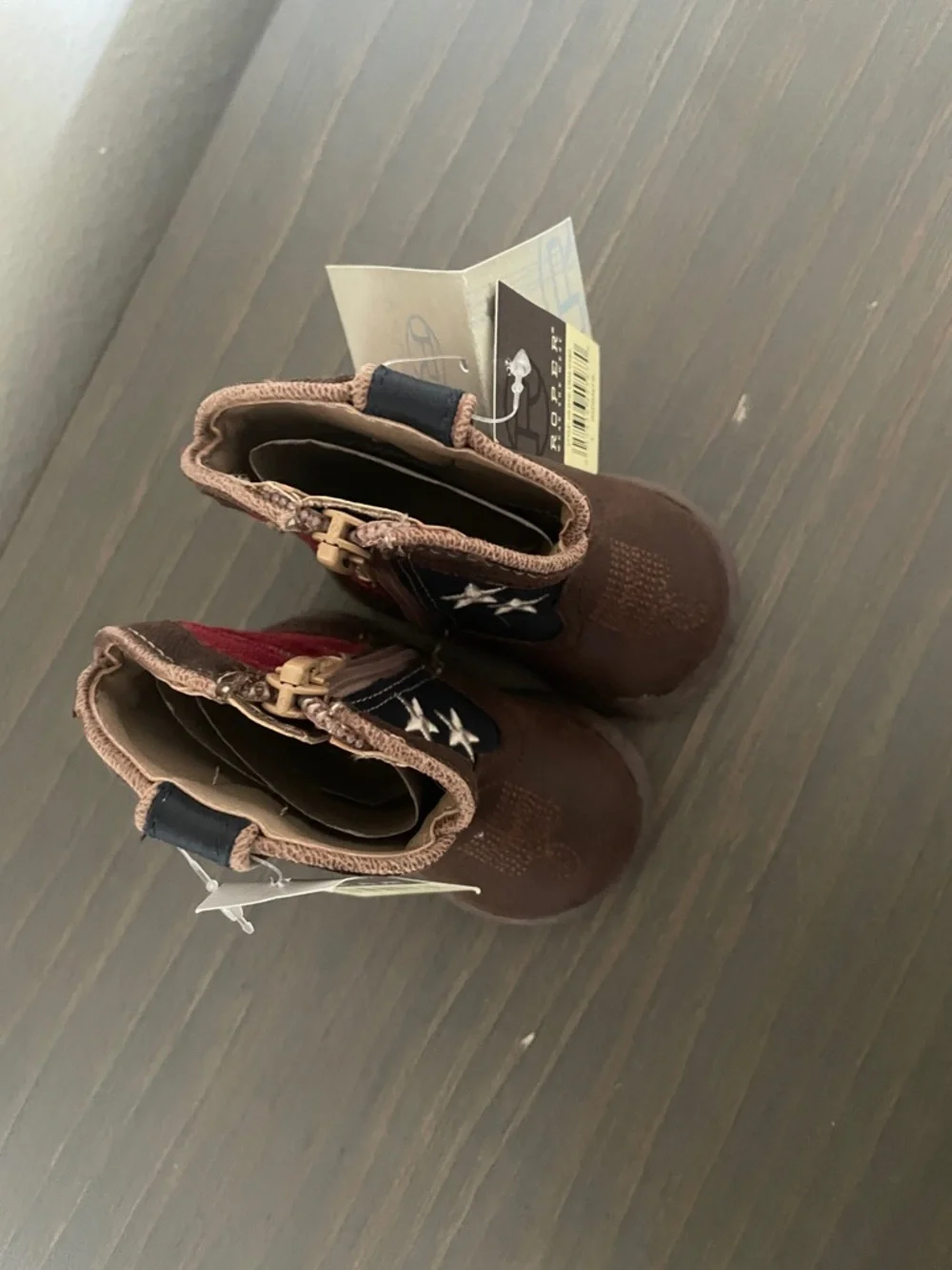 ๐บ๐ธ Patriotic Baby Cowboy/Cowgirl Boots ๐บ๐ธ - Picture 6 of 9